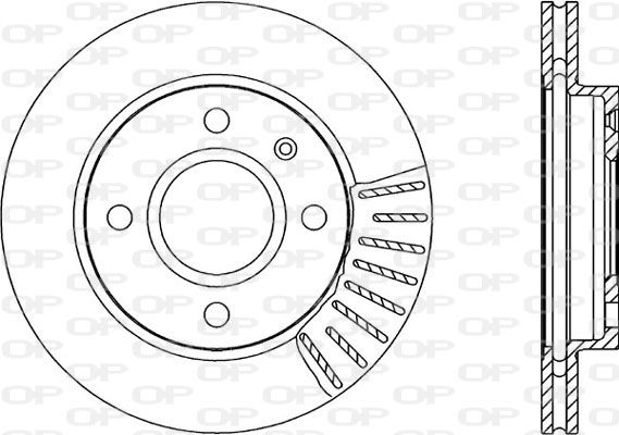 OPEN PARTS Jarrulevy BDA1176.20